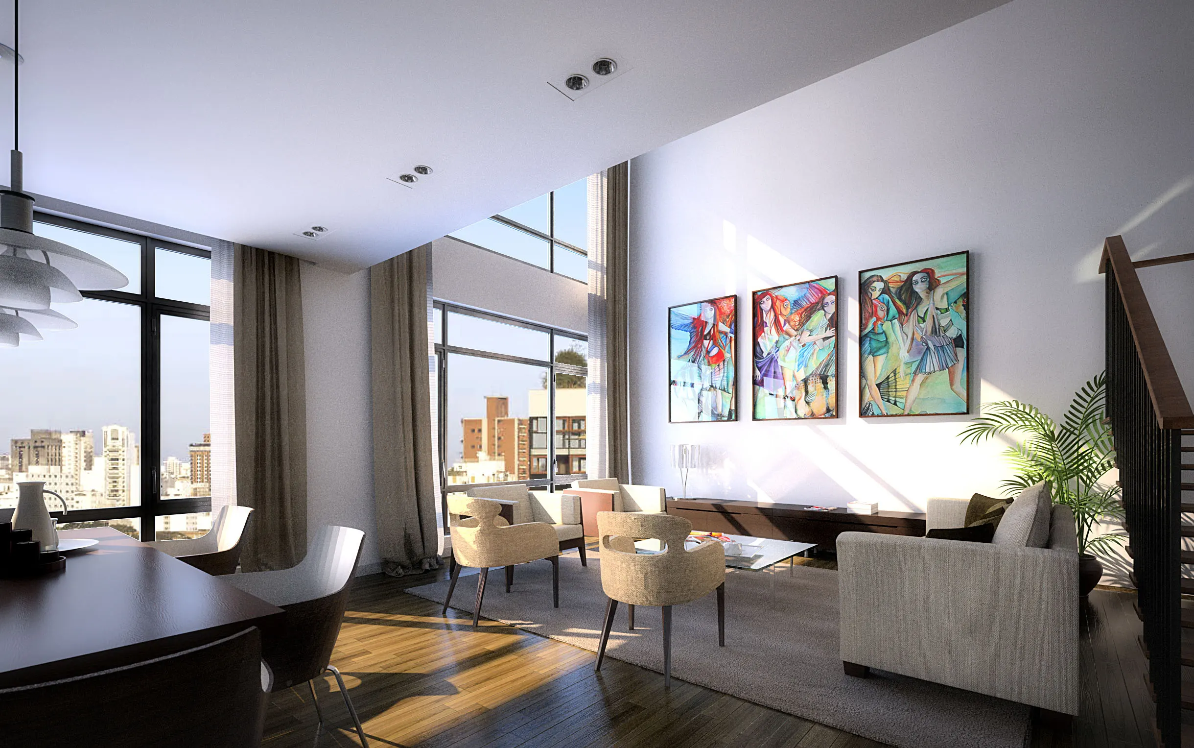 Photorealistic 3D Architectural Rendering